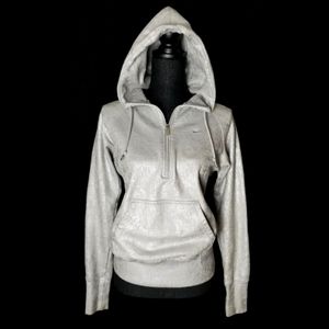 Nike metallic hoodie